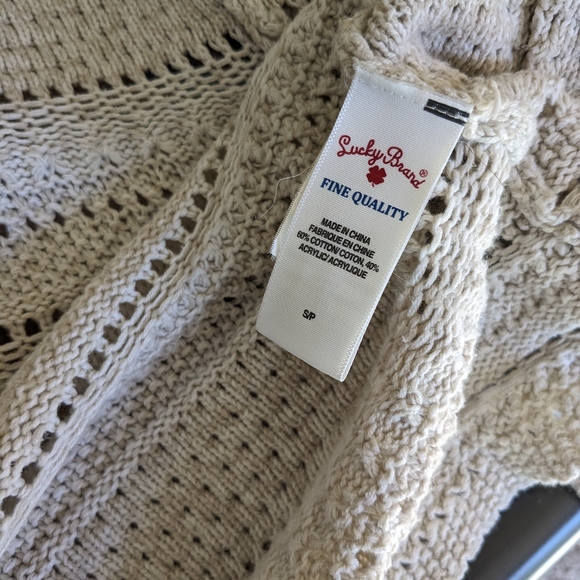 Lucky Brand hooded cardigan - Picture 2 of 5